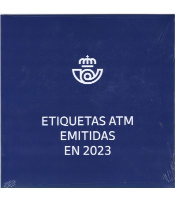 Etiquetas ATM emitidas el Año 2023 completo.  - 1 Filatelia.shop