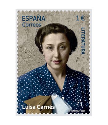 Sello de España 5753 Literatura. Luisa Carnés.  - 1 Filatelia.shop