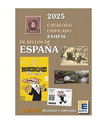 Catálogo Unificado Edifil de Sellos de España 2025  - 1 Filatelia.shop