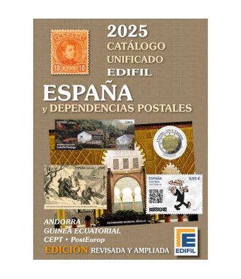 Catálogo Edifil de Sellos de España y Dependencias 2025  - 1 Filatelia.shop