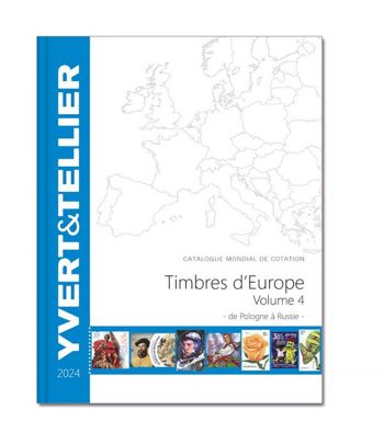 YVERT ET TELLIER Europa volumen 3 Heligoland-Paises Bajos 2024  - 1 Filatelia.shop