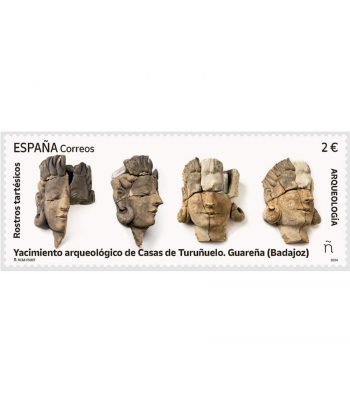 Sello de España 5754 Yacimiento arqueológico Casas Turuñuelo.  - 1 Filatelia.shop