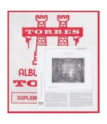 TORRES España 2024 montado con protectores  - 1 Filatelia.shop