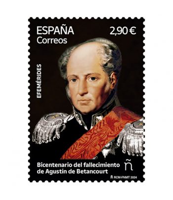 Sello de España 5765 Bicentenario Agustín de Betancourt.  - 1 Filatelia.shop