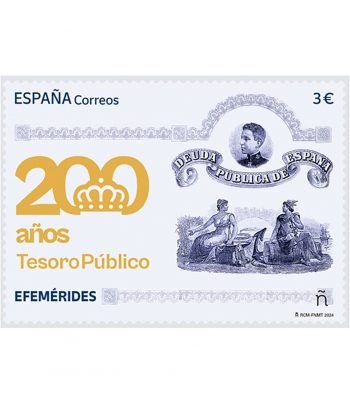 Sello de España 5778 200 años Tesoro Público.  - 1 Filatelia.shop