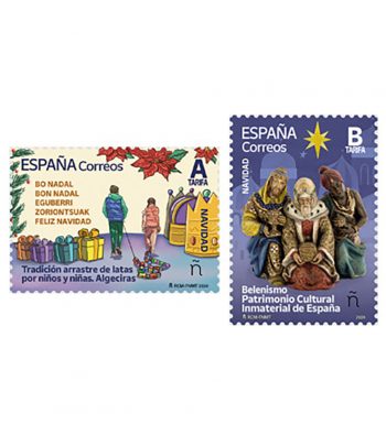 Sello de España 5788/9 Navidad 2024  - 1 Filatelia.shop