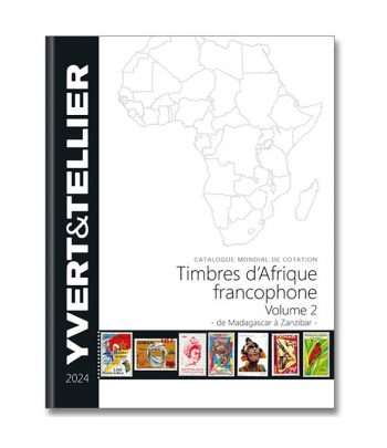 YVERT ET TELLIER Africa Francófona Tomo 2 (M-Z) 2024  - 1 Filatelia.shop