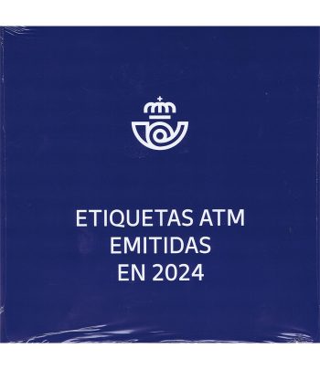 Etiquetas ATM emitidas el Año 2024 completo.  - 1 Filatelia.shop